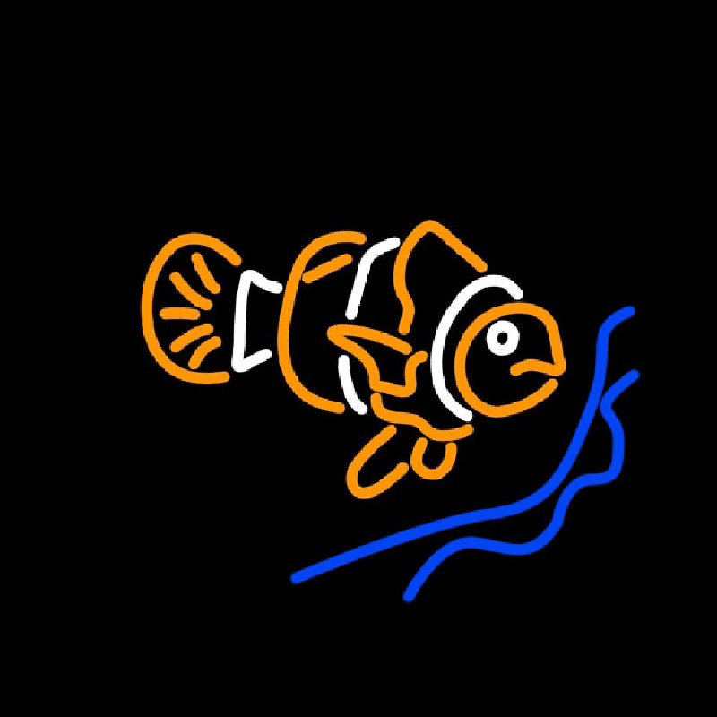 Custom Clown Fish Neon Sign USA