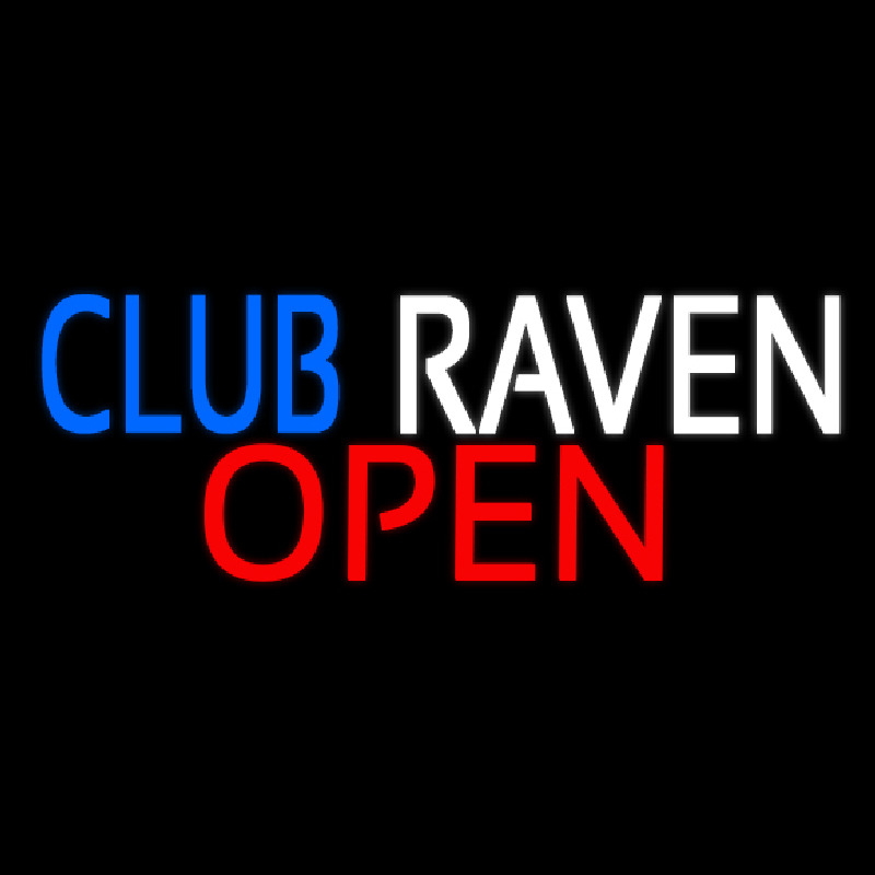 Custom Club Raven Neon Sign USA