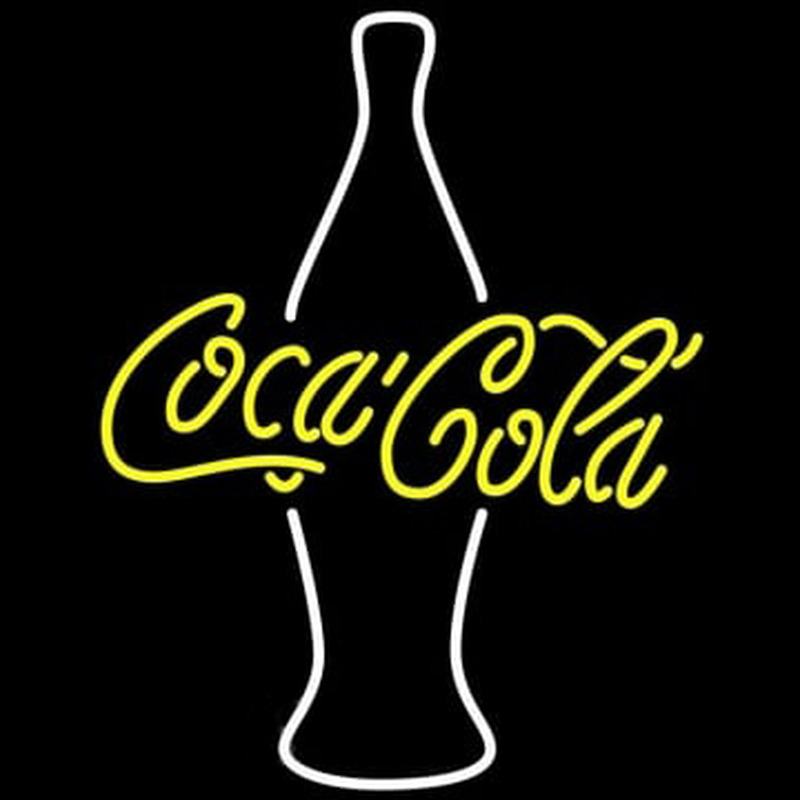 Custom Coca Cola Bottle Neon Sign USA