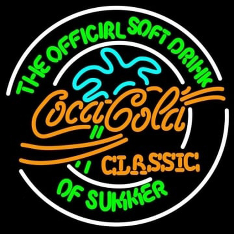 Custom Coca Cola Classic Neon Sign USA