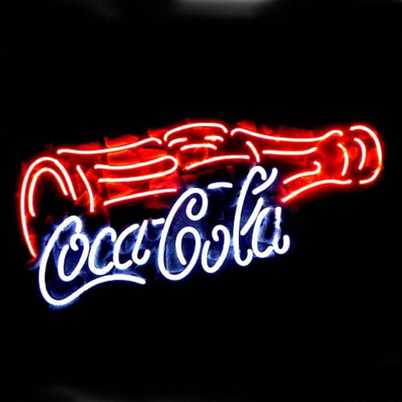 Custom Coca Cola Coke Bottle166 Neon Sign USA