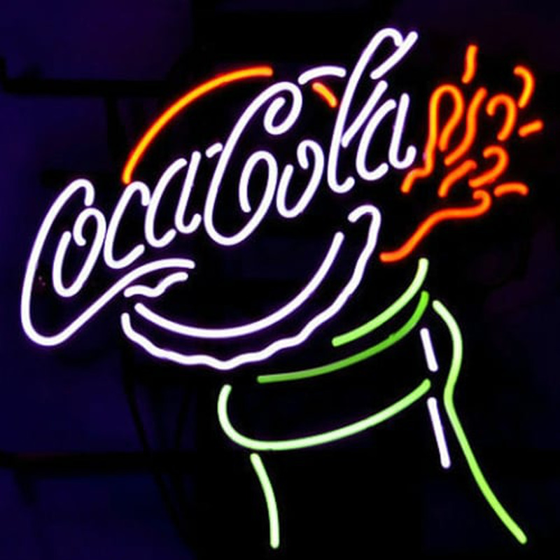Custom Coca Cola Coke Pub Display Store Neon Sign USA
