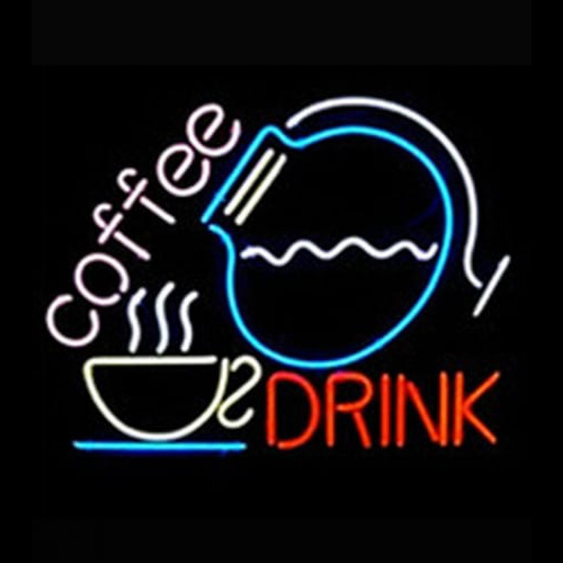 Custom Coffee Drink Neon Sign USA