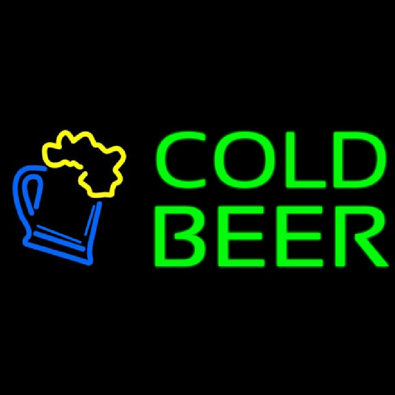 Custom Cold Beer Neon Sign USA