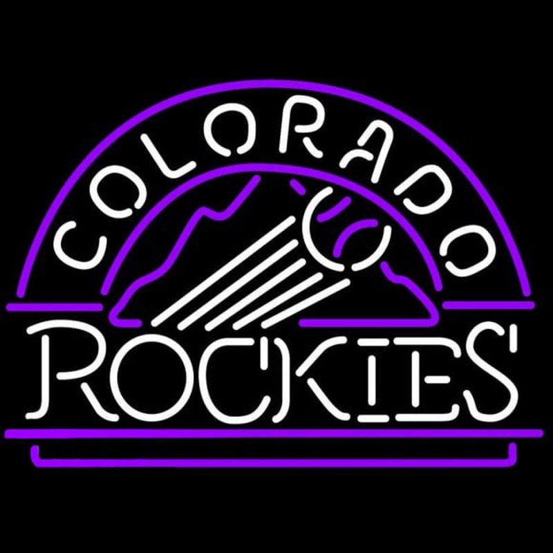 Custom Colorado Rockies MLB Neon Sign Neon Sign USA