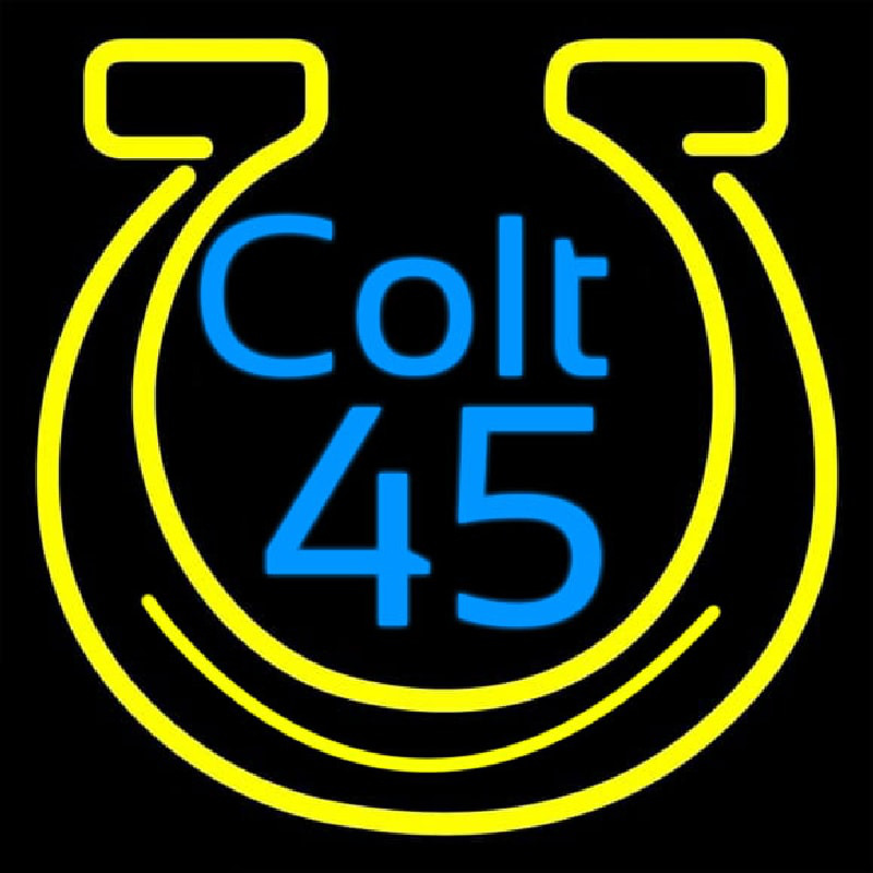Custom Colt 45 Beer Sign Neon Sign USA