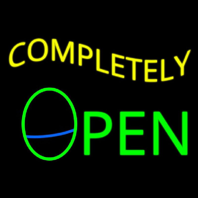 Custom Completely Open Neon Sign USA