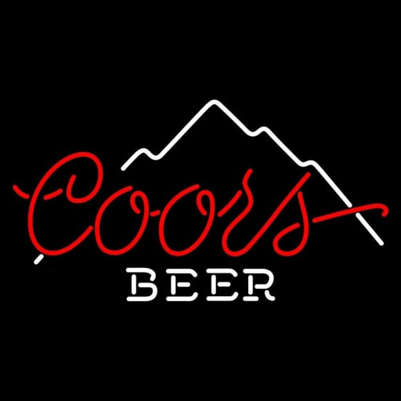 Custom Coors Beer Mountain Beer Sign Neon Sign USA Custom Neon Signs