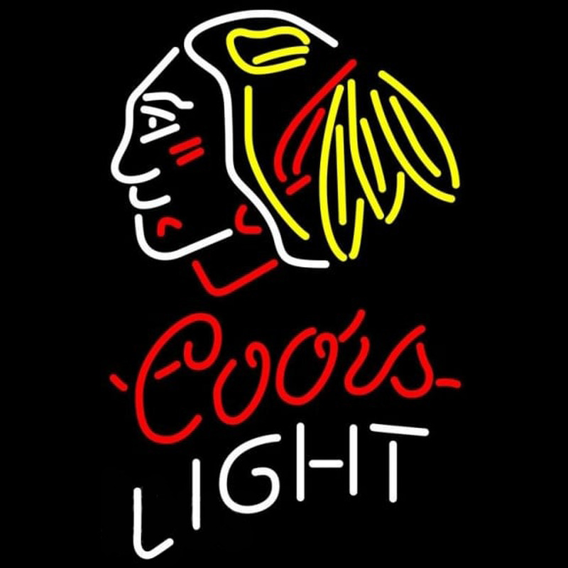 Custom New Chicago Blackhawks Bud Budweiser Neon Beer Sign Bar Light Neon Sign USA Custom Neon