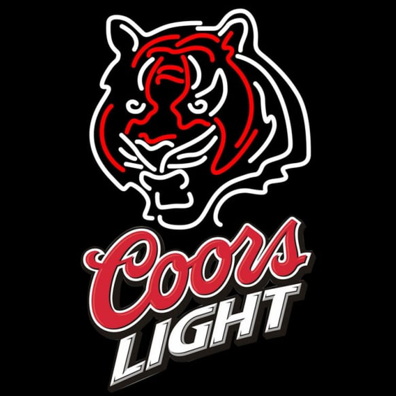 Custom Custom Cincinnati Bengals Wordmark Logo Neon Sign Neon Sign USA