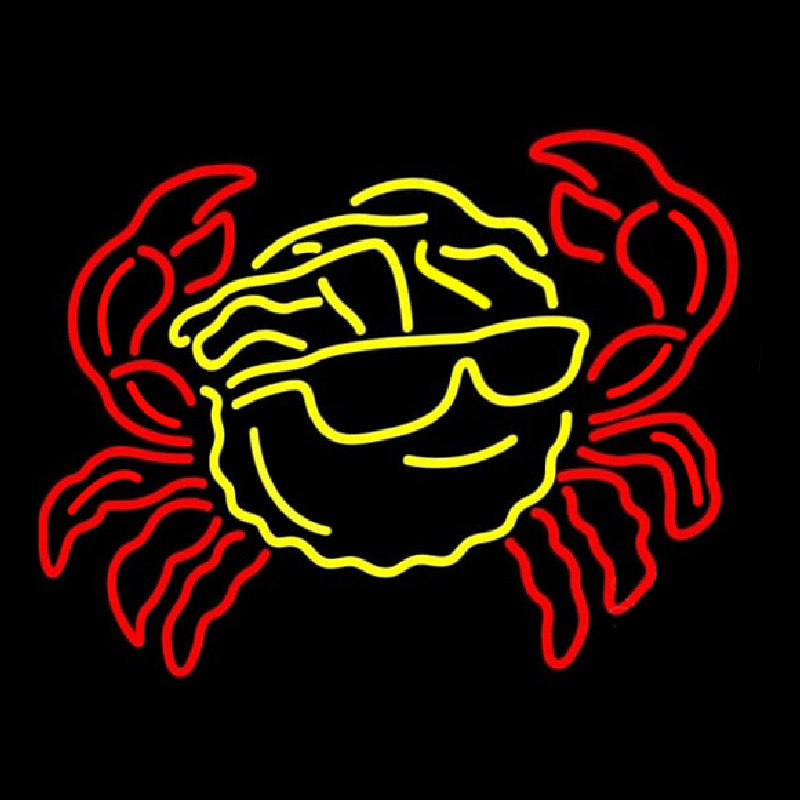 Custom Crab 1 Neon Sign USA