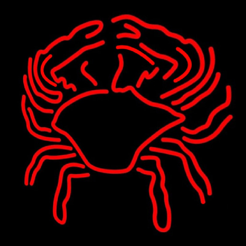 Custom Crab Block With Logo 1 Neon Sign USA