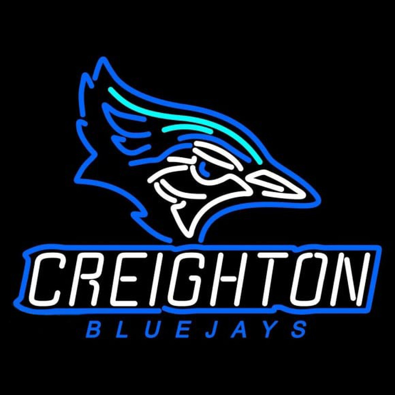 Custom Creighton Bluejays Alternate 2013 Pres Logo NCAA Neon Sign Neon Sign USA