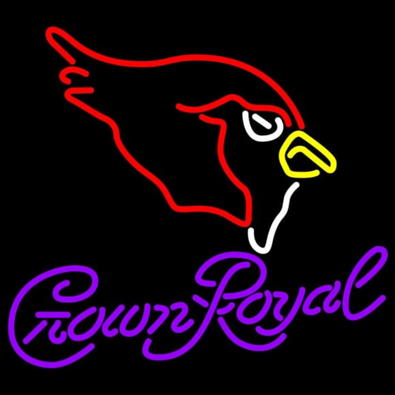 Custom Crown Royal Arizona Cardinals NFL Neon Sign Neon Sign USA