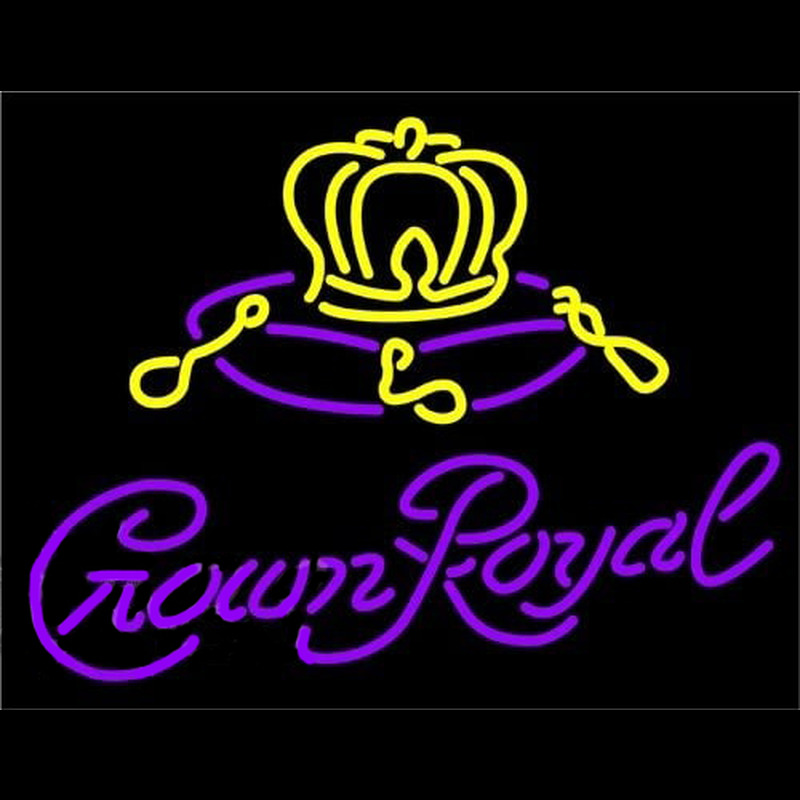 Custom Crown Royal Beer Sign Neon Sign USA