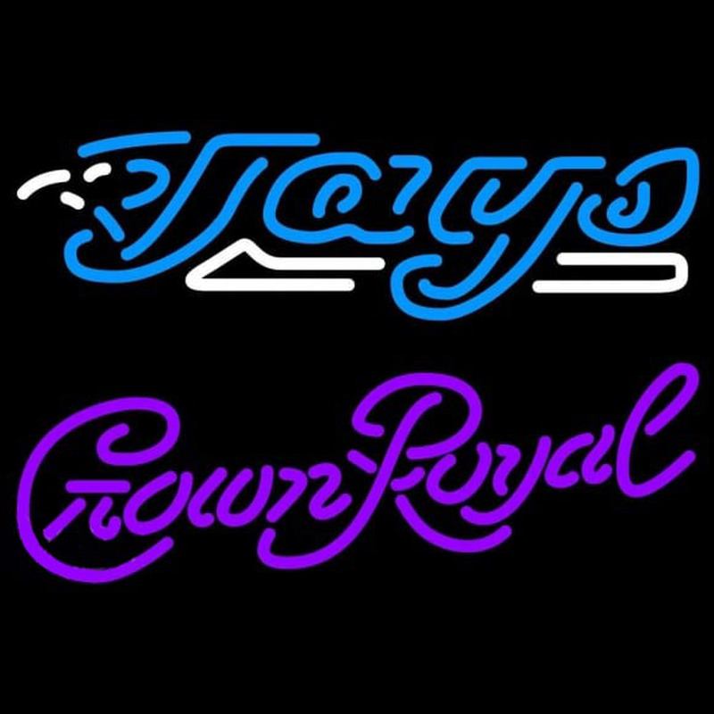 Custom Crown Royal Toronto Blue Jays MLB Beer Sign Neon Sign USA