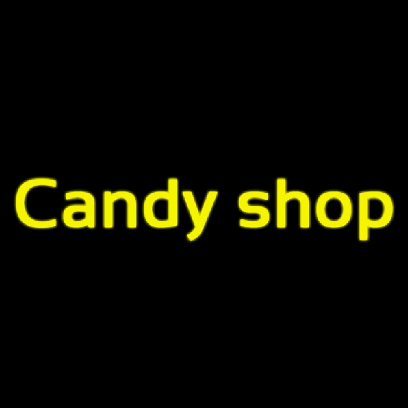 Custom Cursive Candy Shop Neon Sign USA