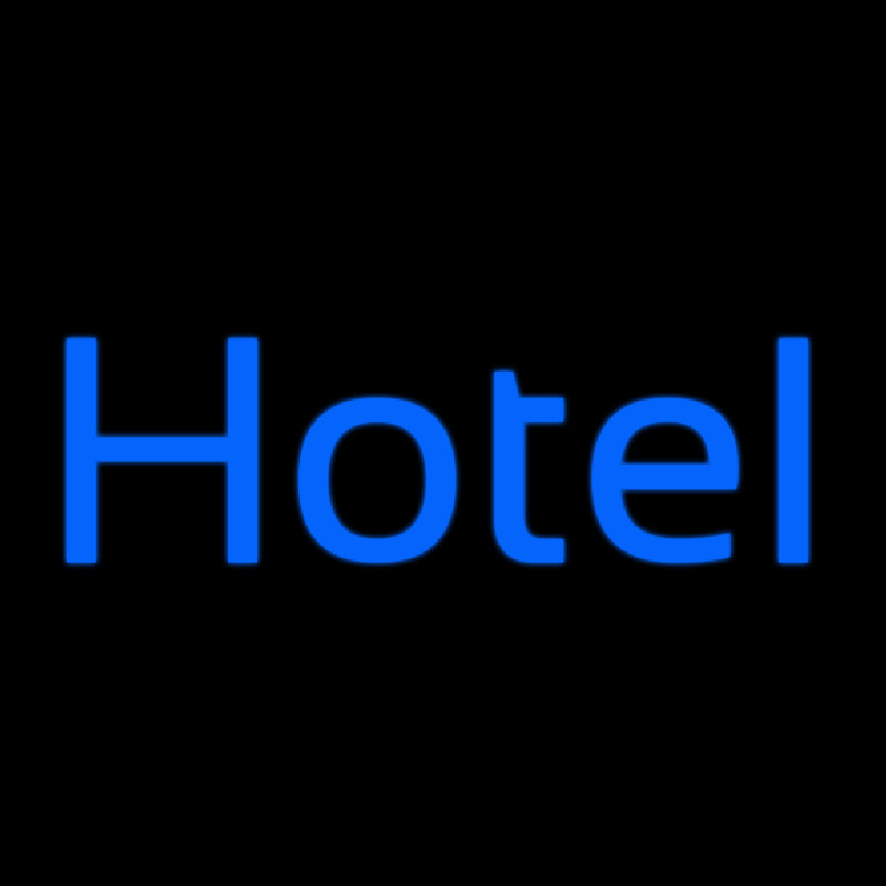 Custom Cursive Hotel Neon Sign USA