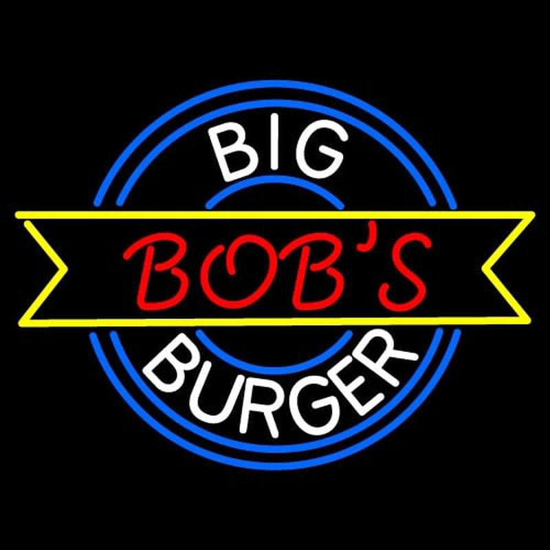 Custom Custom Big Bobs Burger  Neon Sign USA