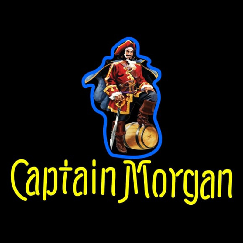 Custom Custom Captain Morgan Logo Neon Sign USA