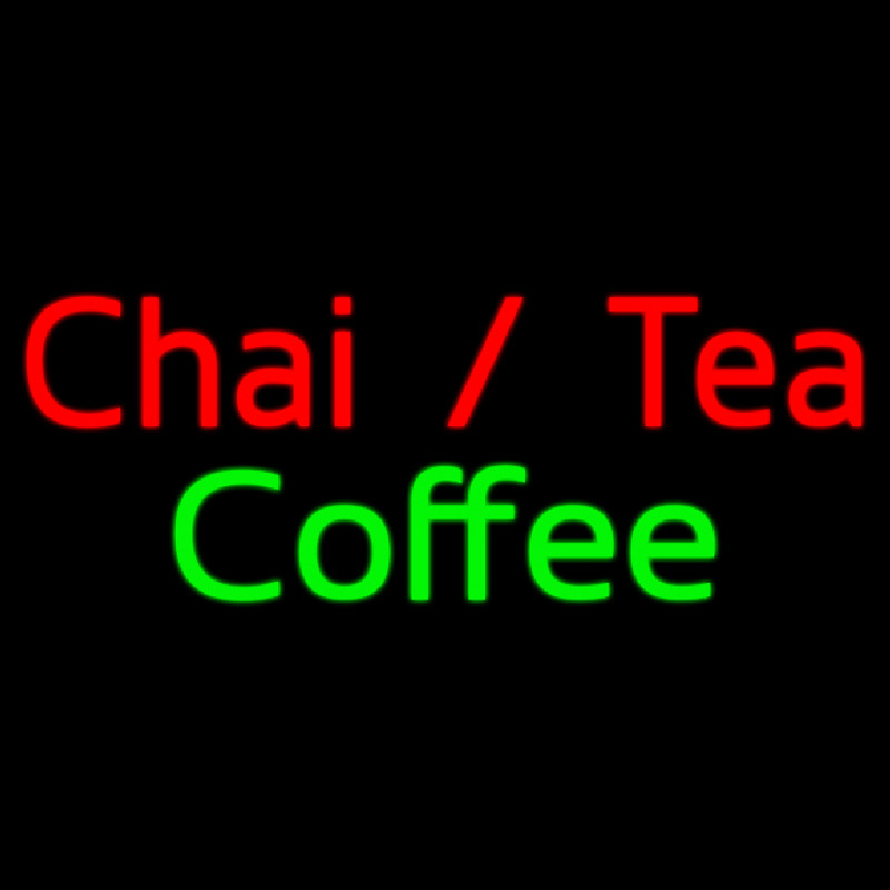 Custom Custom Chai Tea Coffee 1 Neon Sign USA