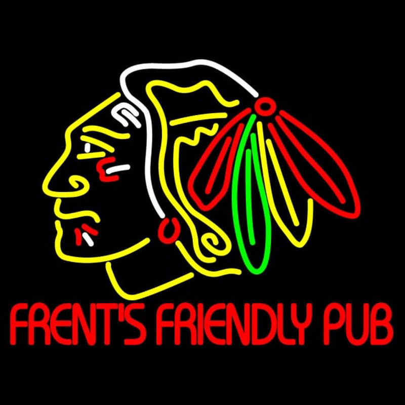 Custom Custom Chicago Blackhawks Primary Logo Nhl Neon Sign Neon Sign USA
