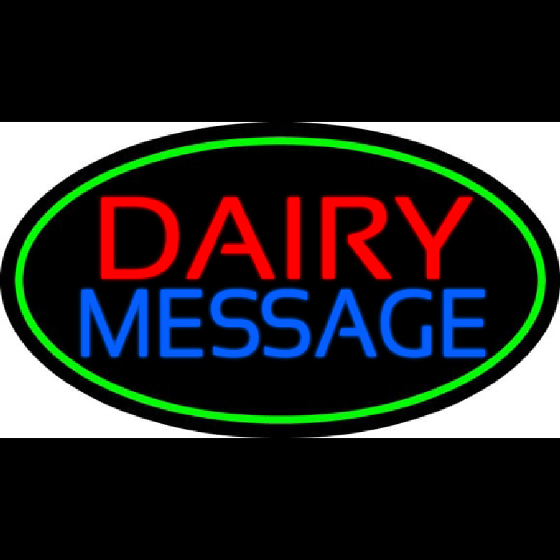 Custom Custom Dairy Neon Sign USA