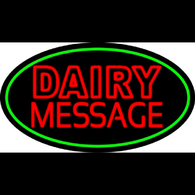 Custom Custom Double Stroke Dairy Neon Sign USA