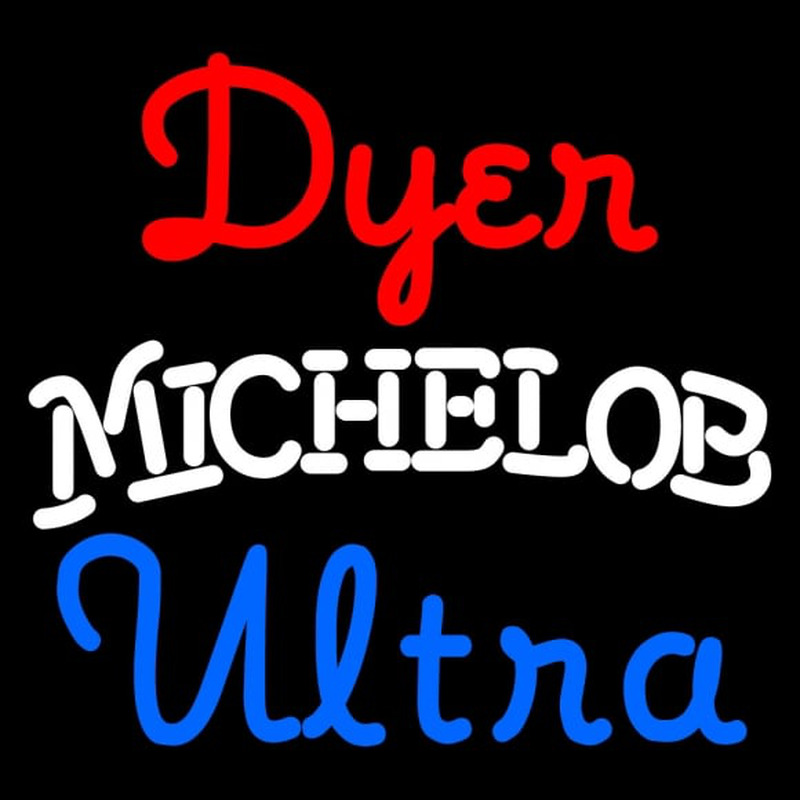 Custom Custom Dyer Michelob Ultra Neon Sign USA