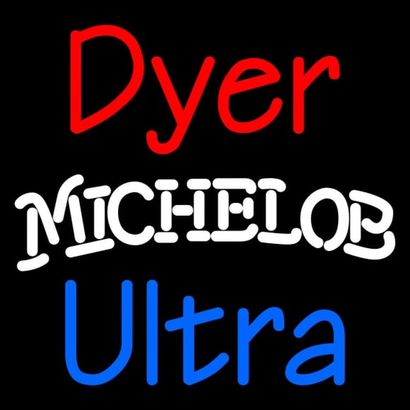 Custom Custom Dyer Michelob Ultra Neon Sign USA