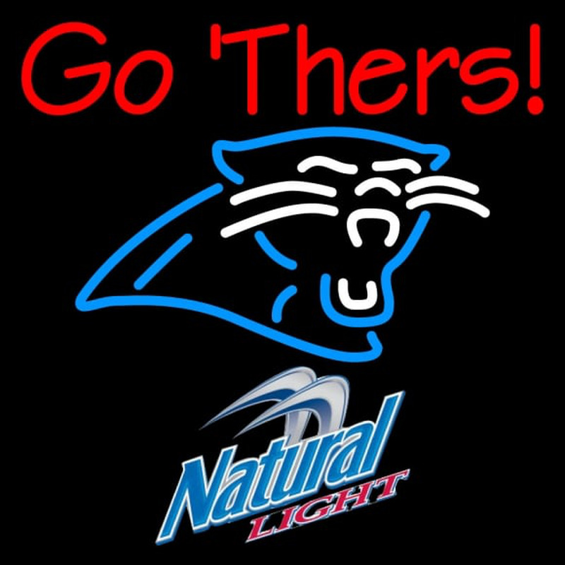 Custom Custom Go Thers Carolina Panthers Nfl Neon Sign Neon Sign USA