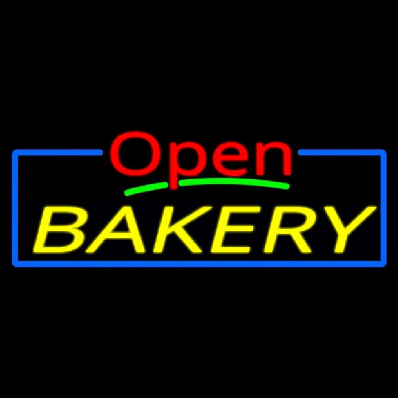 Custom Custom Open Bakery 2 Neon Sign USA