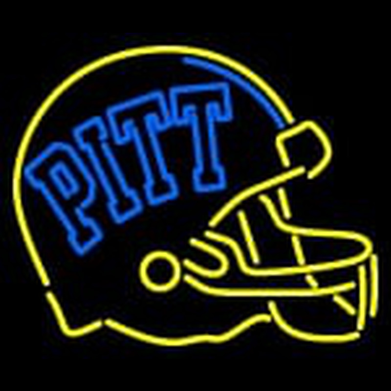 Custom Custom Pittsburgh Panthers Helmet Logo Neon Sign 2 Neon Sign USA