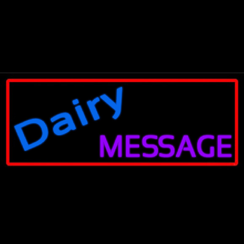 Custom Custom Purple Dairy Neon Sign USA