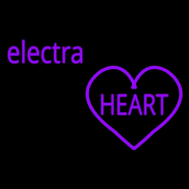 Custom Cute Electra Heart Girls Neon Sign USA