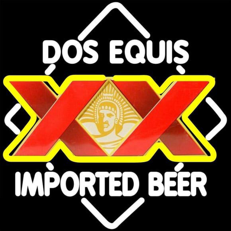 Custom DOS Equis Imported Beer Sign Neon Sign USA