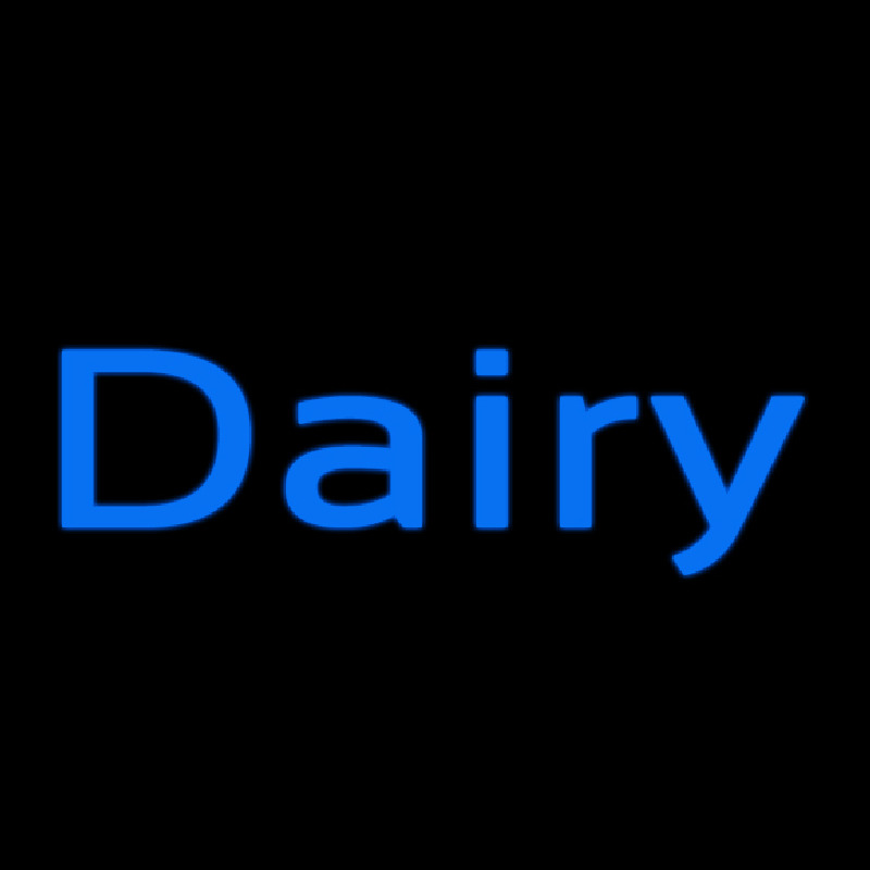 Custom Dairy Neon Sign USA
