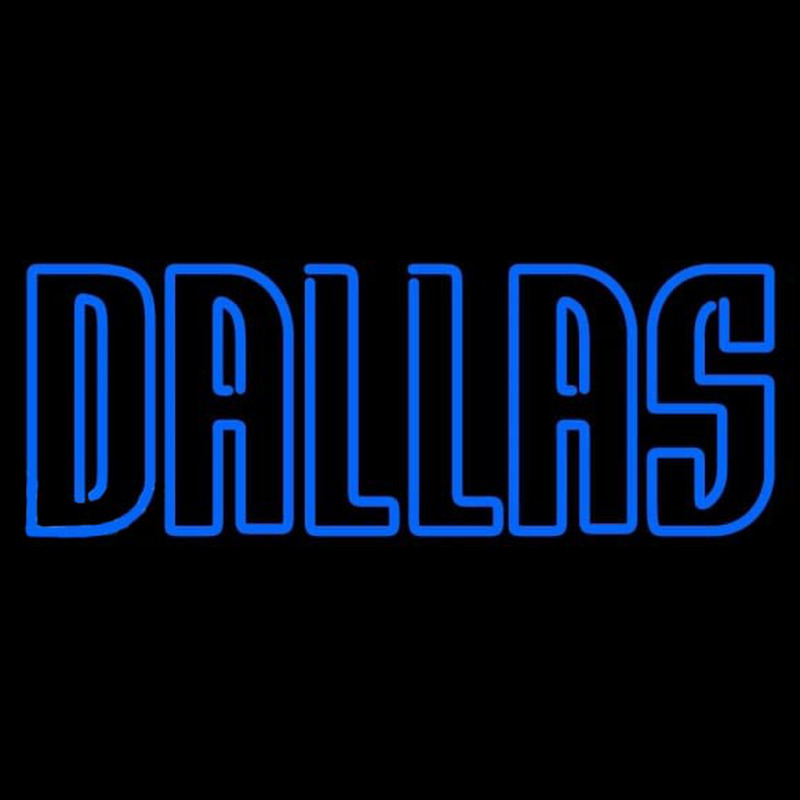 Custom Dallas Mavericks Wordmark 2001 02 Pres Logo NBA Neon Sign Neon Sign USA