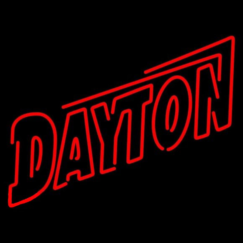 Custom Dayton Flyers Wordmark 1995 Pres Logo NCAA Neon Sign Neon Sign USA