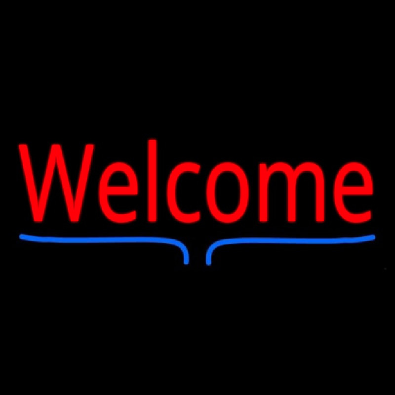 Custom Decorative Welcome Bar Neon Sign USA