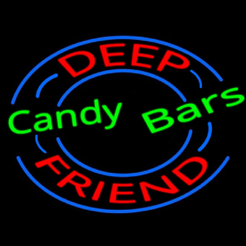 Custom Deep Candy Bars Neon Sign USA