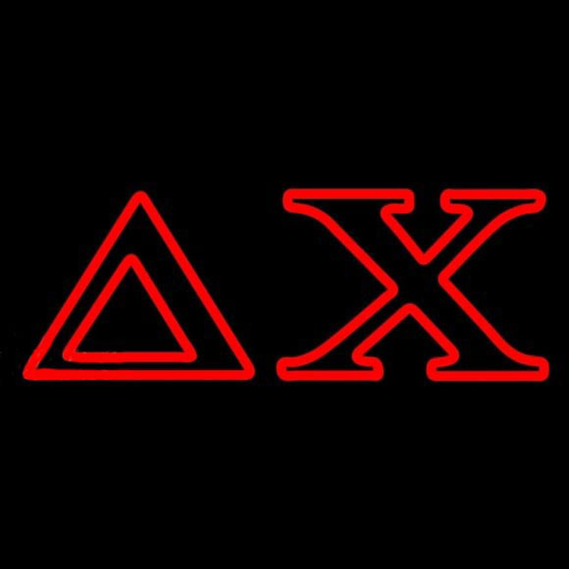 Custom Delta Chi Neon Sign USA