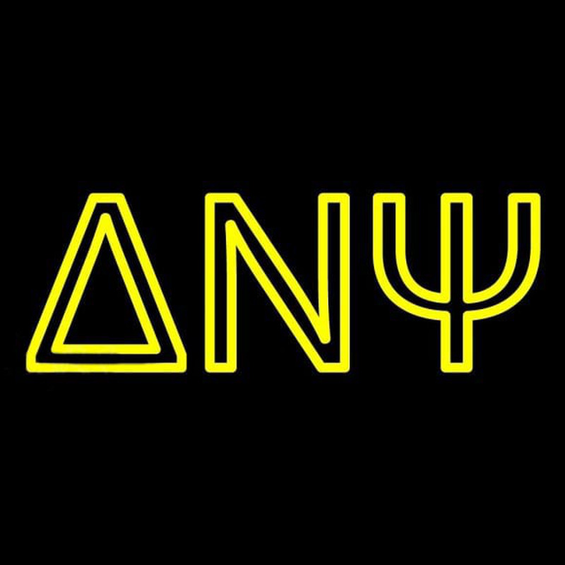 Custom Delta Nu Psi Neon Sign USA