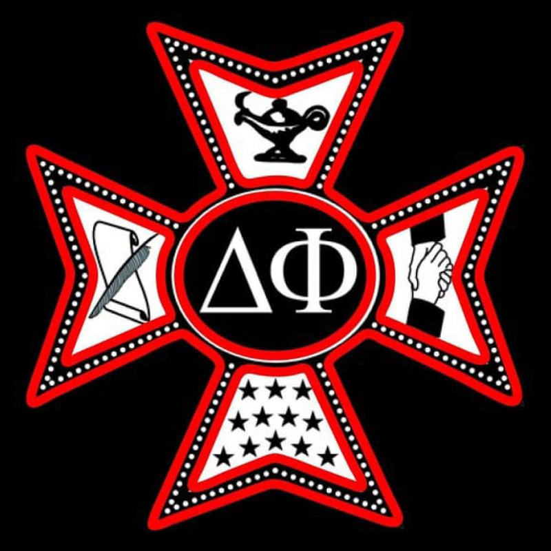 Custom Delta Phi Chapters Logo Neon Sign USA