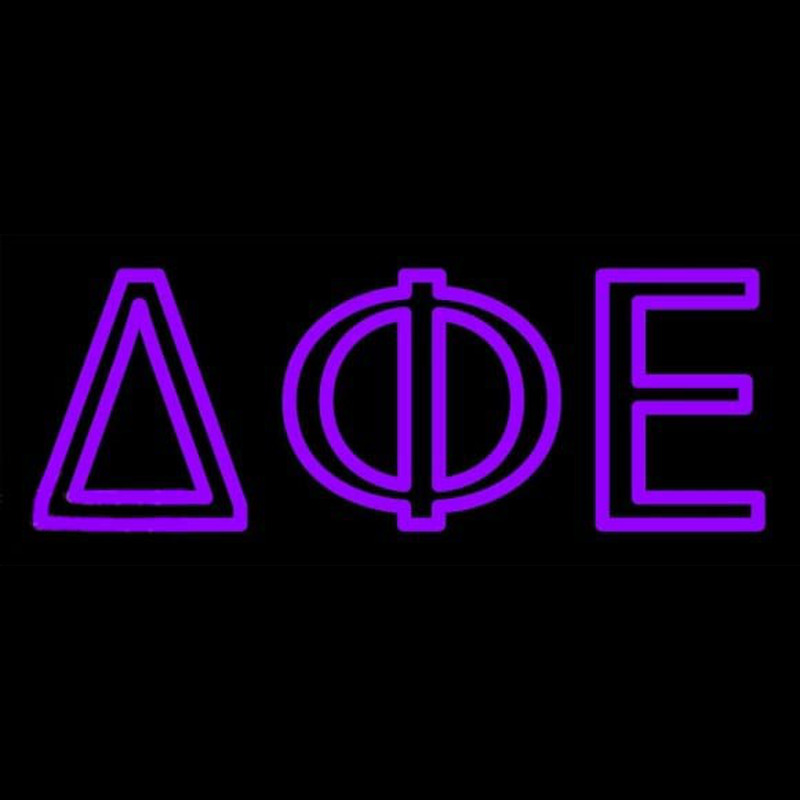 Custom Delta Phi Epsilon Neon Sign USA