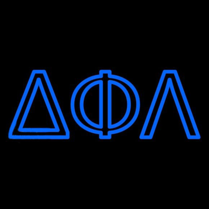 Custom Delta Phi Lambda Neon Sign USA