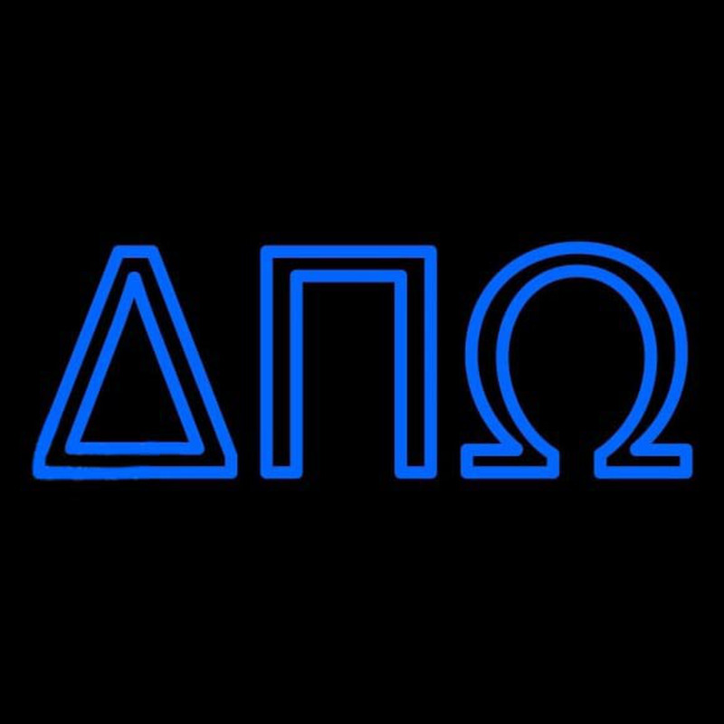 Custom Delta Pi Omega Neon Sign USA