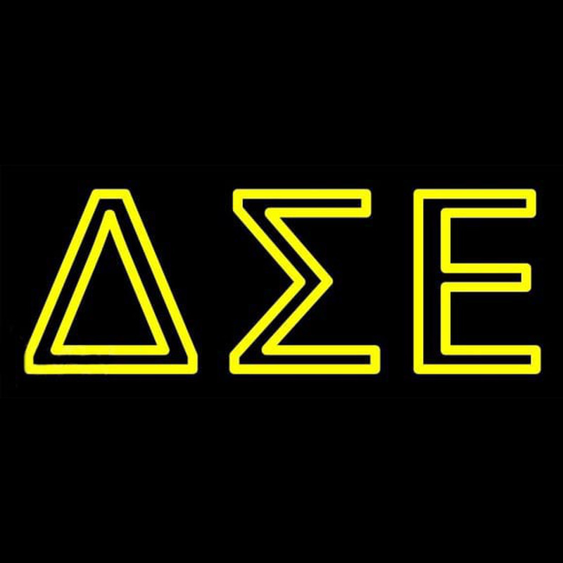 Custom Delta Sigma Epsilon Neon Sign USA