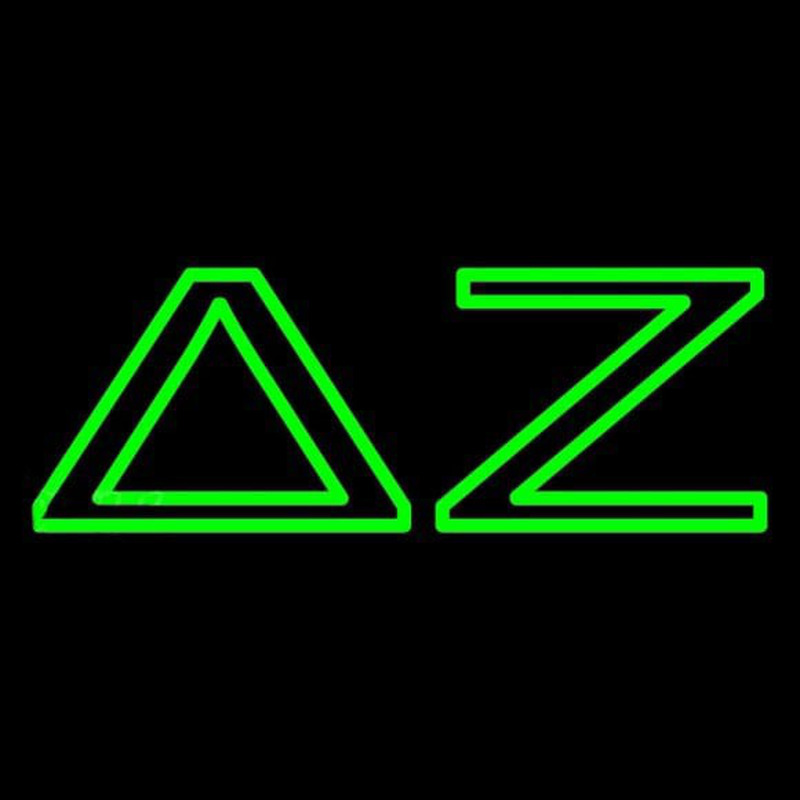 Custom Delta Zeta Neon Sign USA