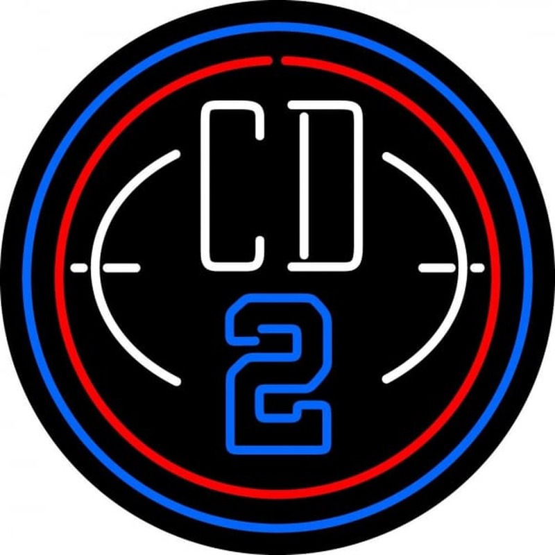 Custom Detroit Pistons Memorial 2009 10 Logo NBA Neon Sign Neon Sign USA